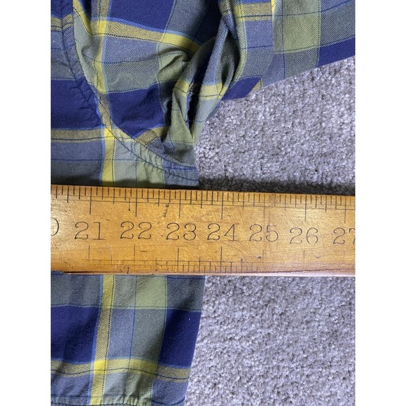 511 Tactical Concealed Carrier Men Shirt Large Plaid Pearl Snap Western - Picture 4 of 11